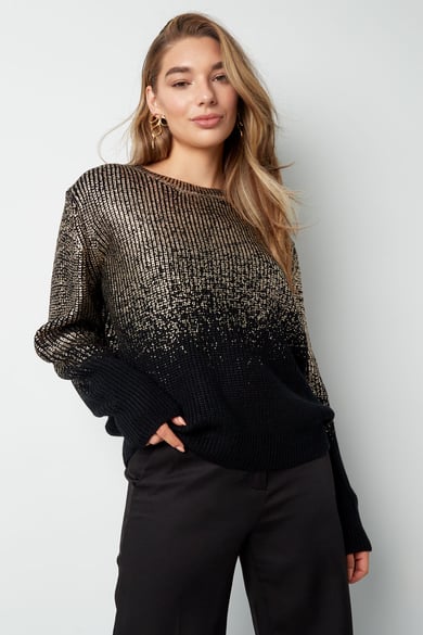 Glitz and Glow Pullover - Schwarz &amp;  h5 Bild11